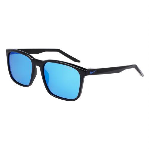 BLACK/POLARIZED BLUE MIRROR